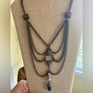 Victorian Inspired Swag‎ Cascading Necklace